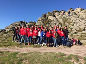 Foto grupal en Dartmoor