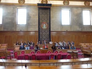 En el ayuntamiento de Leeds